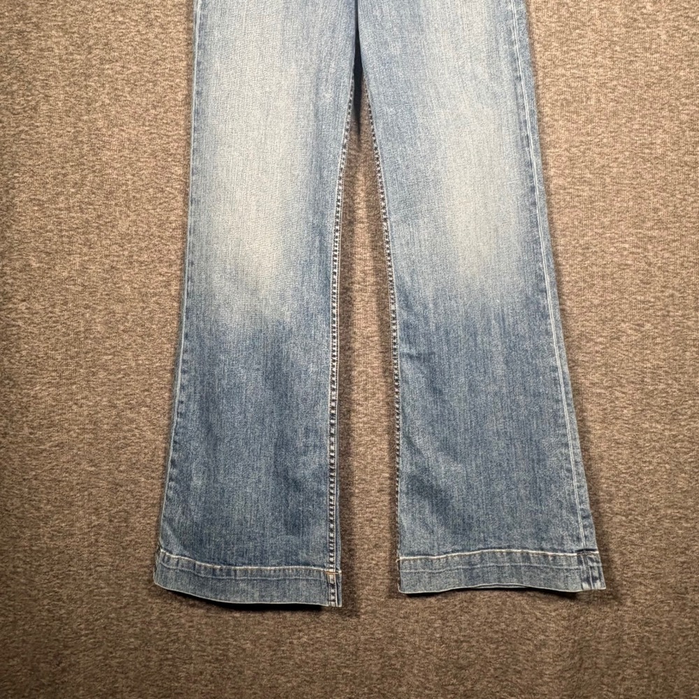 ASKK NY Juniper Tracker Wide Leg High Rise Jeans Womens Size 27 - Picture 5 of 13